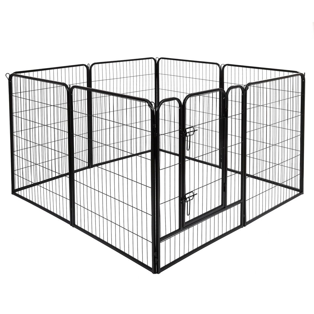Happet Kojec Metalowy dla Psa z Progiem L Heavy 77×101cm | Akwarium24